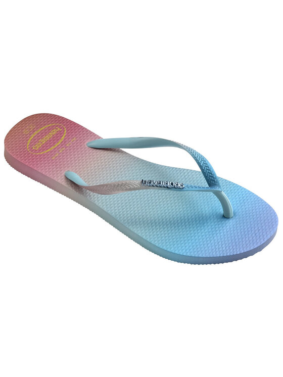 Havaianas Havaianas Σαγιονάρες HAVAIANAS Infradito Donna Hav. slim gradient sunset 4146908.0001 Bianco Έγχρωμο
