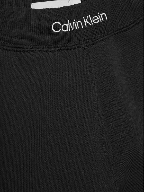 Calvin Klein Jeans Calvin Klein Jeans Pantaloni trening IB0IB02538 D Negru Regular Fit