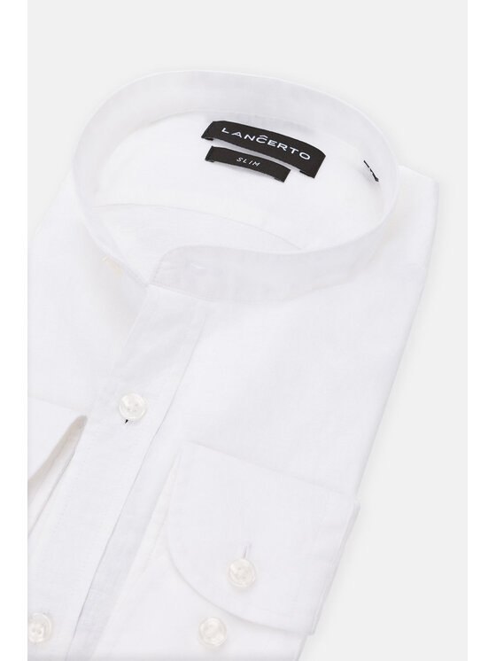 Lancerto Lancerto Koszula Teodoria KO073122000021 Biały Slim Fit