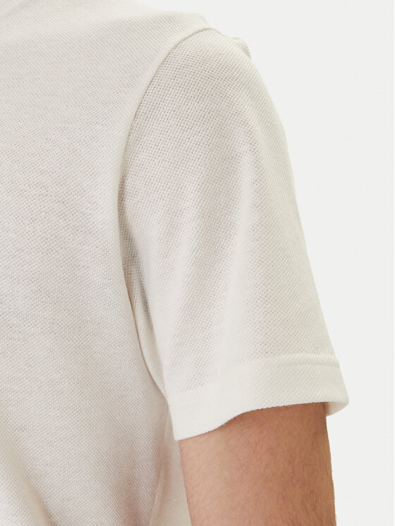 Lacoste Lacoste Tričko TH0629 Biela Regular Fit