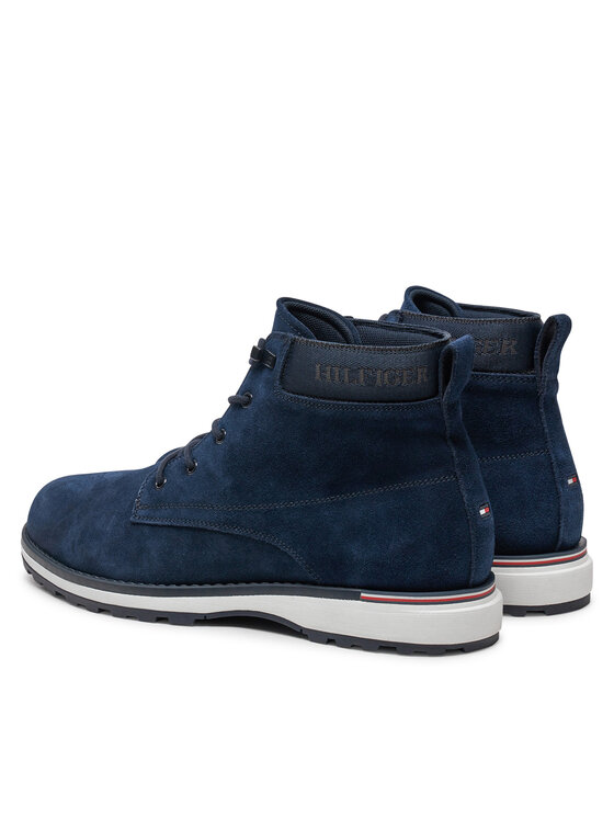 Tommy Hilfiger Tommy Hilfiger Bakancs Corporate FM0FM05147 Sötétkék