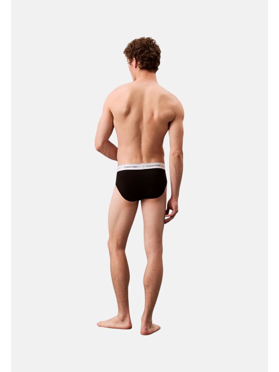 Calvin Klein Calvin Klein Set di 3 slip 3pack icon cotton stretch Nero