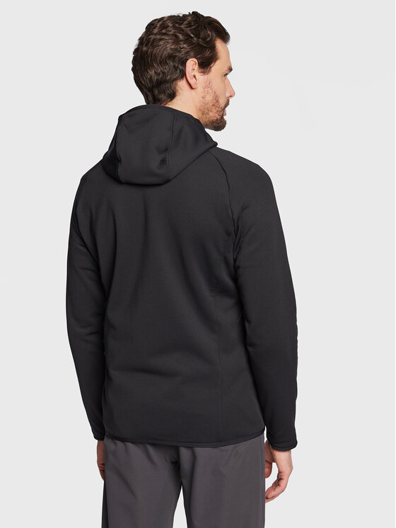 Jack Wolfskin Jack Wolfskin Majica dugih rukava Baiselberg 1710541 Crna Regular Fit