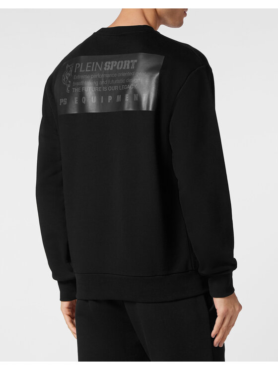 Plein Sport Plein Sport Longsleeve 14281 Czarny Regular Fit