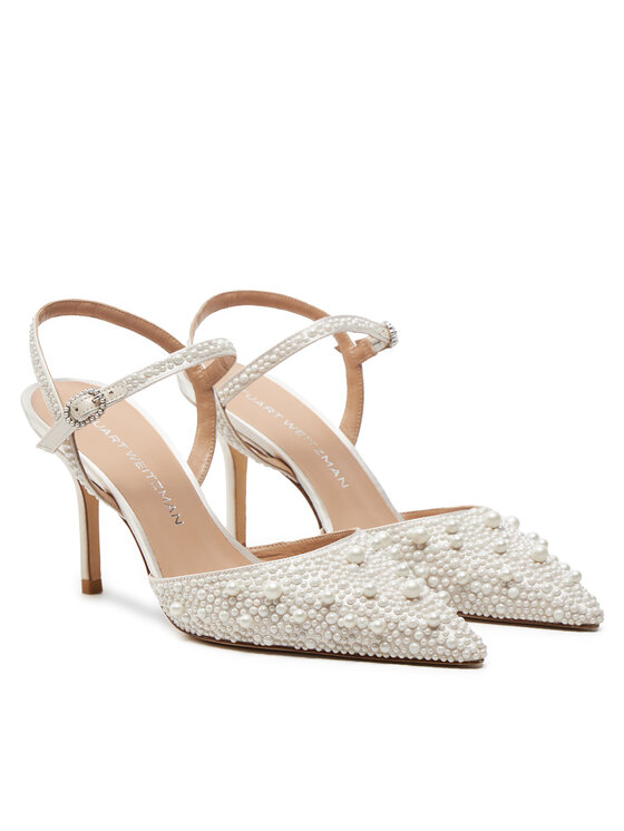 Stuart Weitzman Stuart Weitzman Sandály Bliss 85 Pump SI822 Bílá