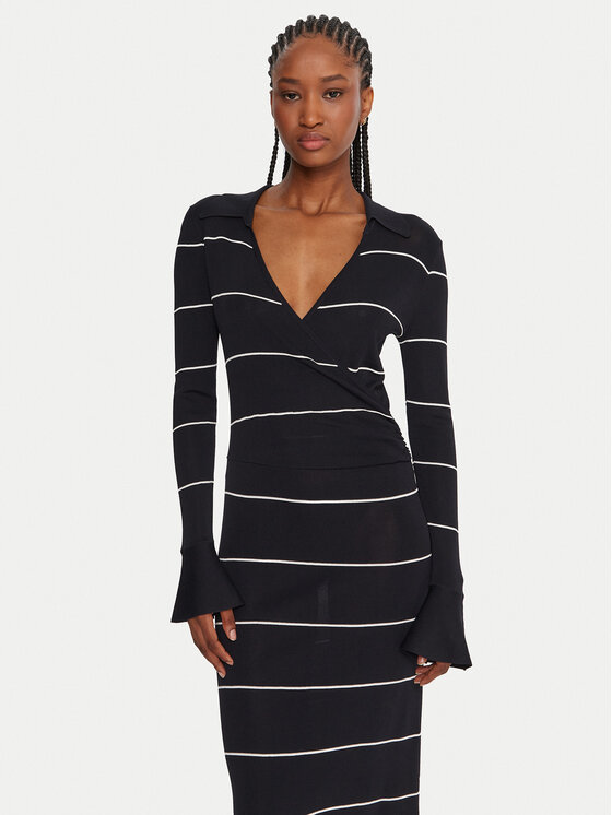 French Connection French Connection Strickkleid 71ZAG Dunkelblau Regular Fit