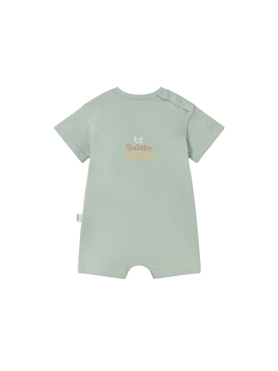 Mayoral Mayoral Set di body corti (romper) 1646 Verde Regular Fit
