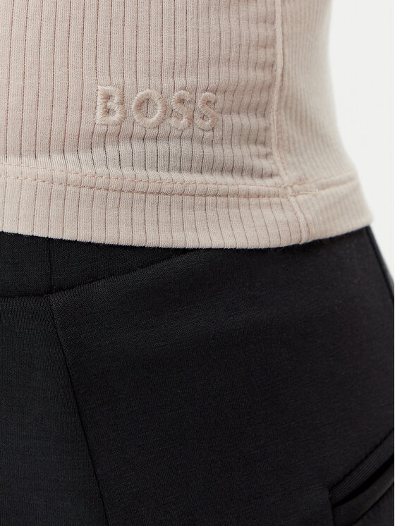 BOSS BOSS Top Flow 50535807 Beżowy Slim Fit
