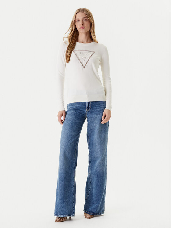 Guess Guess Džinsai W5YA96 D5QKB Tamsiai mėlyna Regular Fit