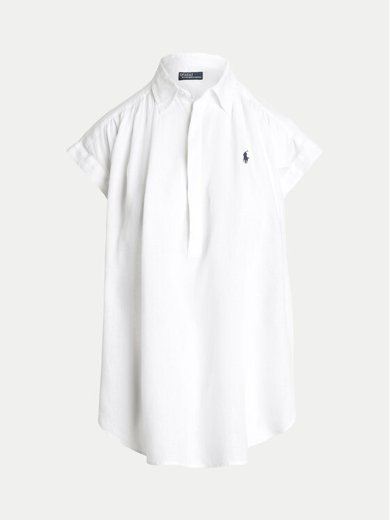 Polo Ralph Lauren Polo Ralph Lauren Cămașă 211935131001 Alb Relaxed Fit