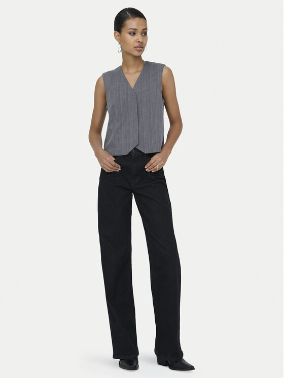 ONLY ONLY Obleková vesta Jackie 15364317 Šedá Regular Fit