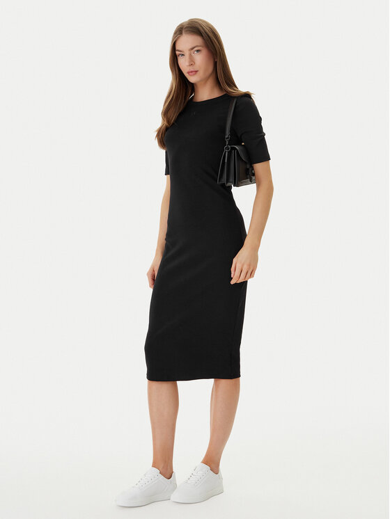 Calvin Klein Jeans Calvin Klein Jeans Kasdieninė suknelė LV047D217G Juoda Slim Fit