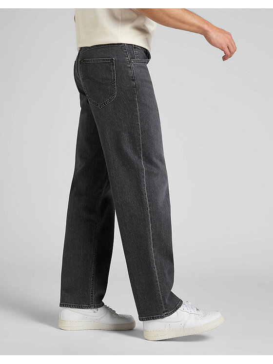Lee Lee Jeansy ASHER Czarny Loose Fit