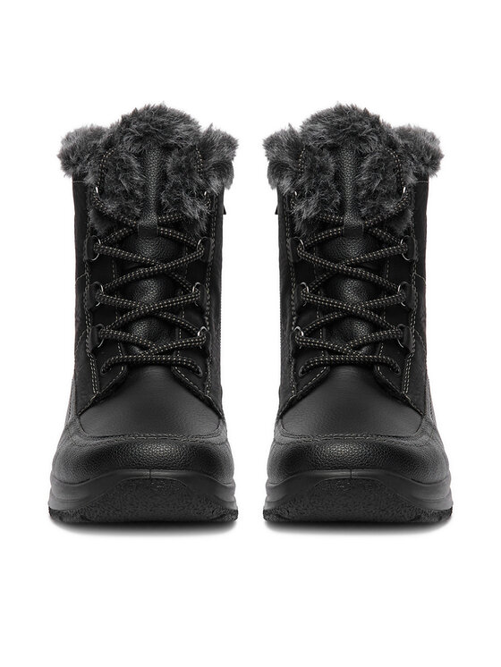 Rieker Rieker Schnürschuhe CEO-L7706-00 Schwarz