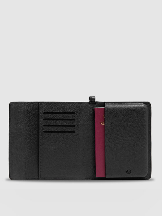 Piquadro Piquadro Etui na dokumenty 729 Czarny