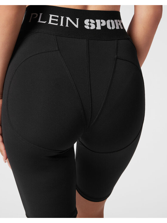 Plein Sport Plein Sport Legginsy 12993 Czarny Active Fit