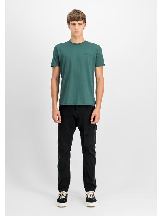 Alpha Industries Alpha Industries Spodnie cargo Lieutenant Pant Czarny Straight Leg