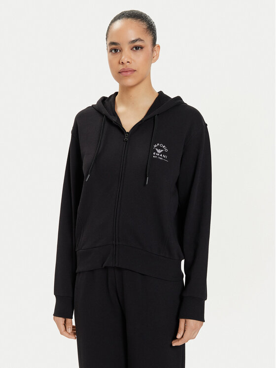 Emporio Armani Underwear Emporio Armani Underwear Sweatshirt 164838 4R276 00020 Schwarz Relaxed Fit