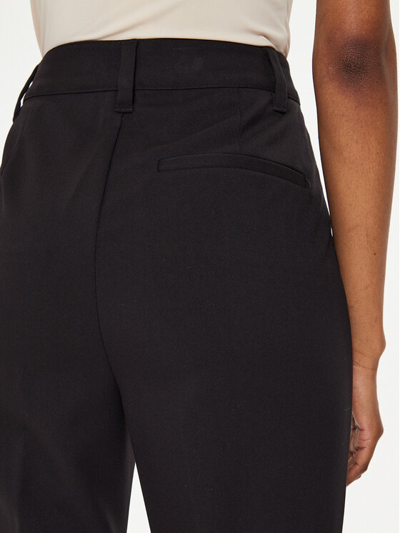 Gestuz Gestuz Stoffhose 10908149 Schwarz Wide Leg