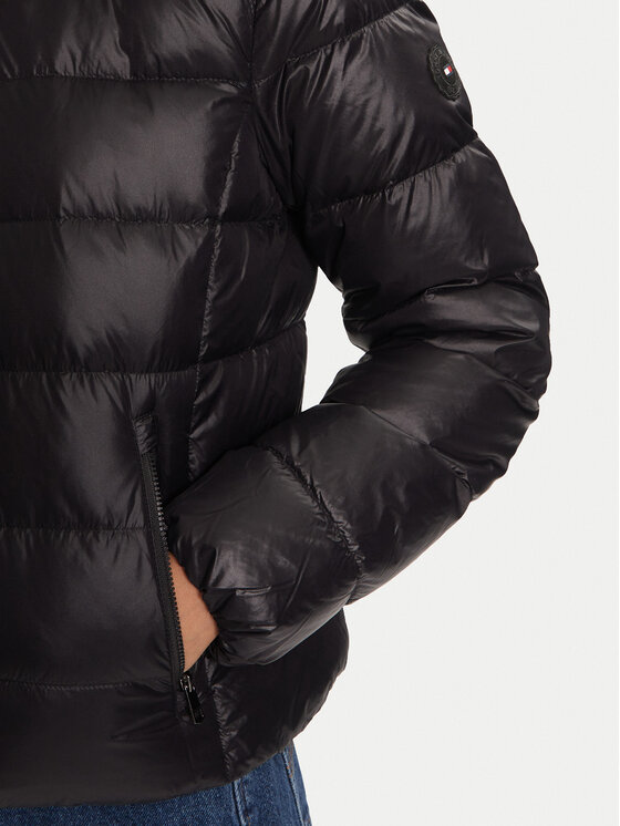 Tommy Hilfiger Tommy Hilfiger Μπουφάν πουπουλένιο WW0WW43520 Μαύρο Regular Fit