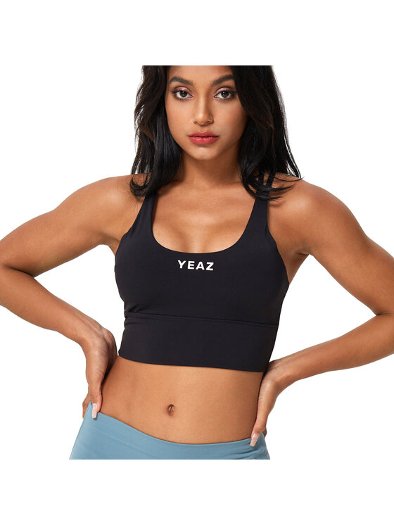 Yeaz Yeaz Top GRACE Czarny Slim Fit