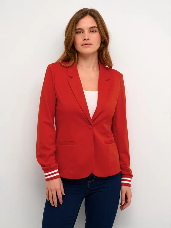Kaffe Sakko Kinnie 10550800 Rot Regular Fit