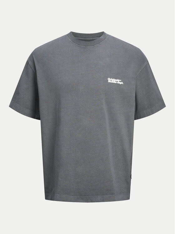 Jack&Jones Junior Tričko Vermont Wash 12263188 Sivá Loose Fit