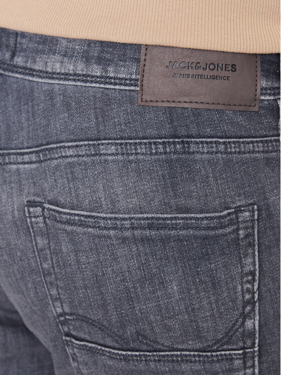 Jack&Jones Jack&Jones Pantaloncini di jeans Rick 12226232 Grigio Regular Fit
