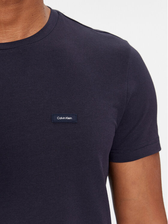 Calvin Klein Calvin Klein Marškinėliai K10K112724 Tamsiai mėlyna Slim Fit