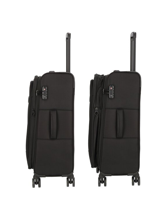 D&N D&N Komplet walizek 310148 Czarny