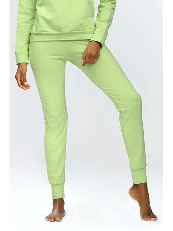 DKaren Sport DKaren Sport Spodnie dresowe Seattle Zielony Slim Fit
