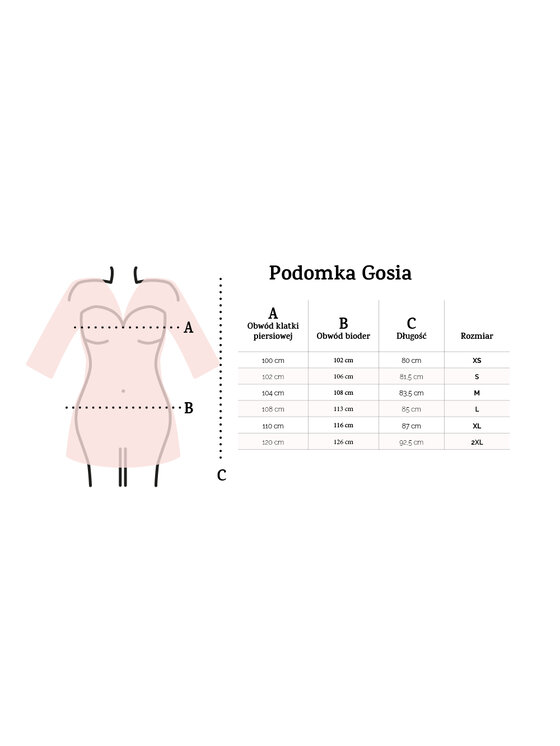 DKaren Lingerie DKaren Lingerie Szlafrok Gosia Biały