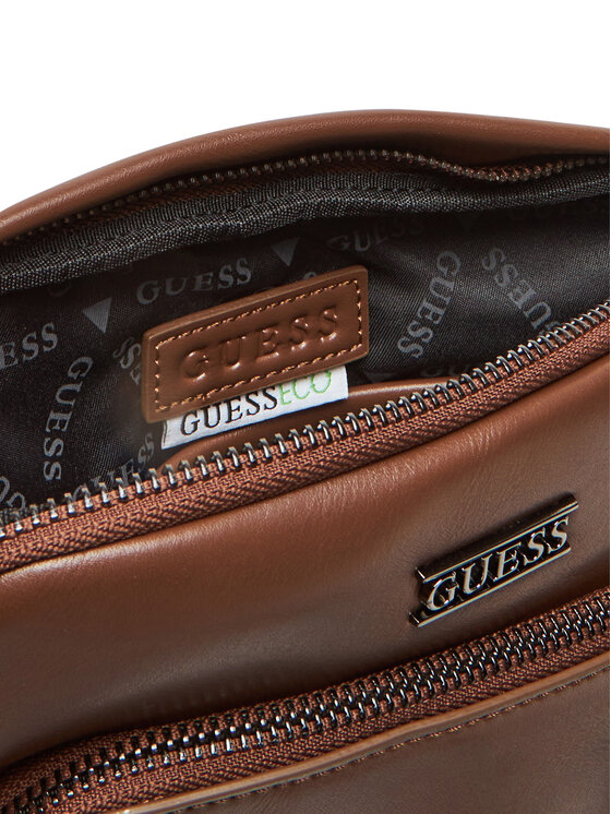 Guess Guess Мъжка чантичка HMBOCA P5323 Кафяв