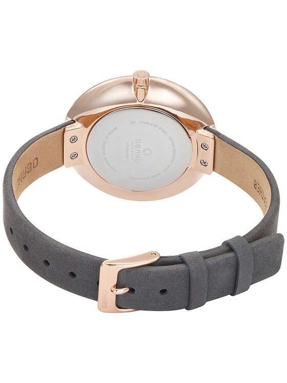 Obaku Obaku Zegarek V185LXVJRJ Szary