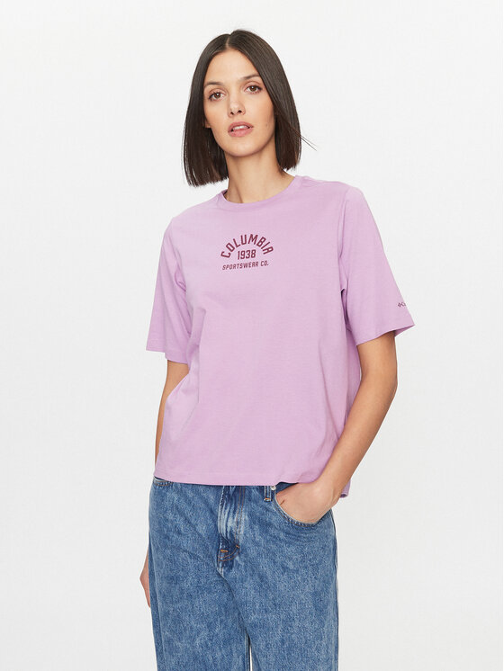 Columbia T-shirt technique North Cascadesâ¢ Relaxed Tee Violet Regular Fit