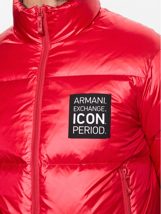 Armani Exchange Armani Exchange Пуховик 8NZBP2 ZNYNZ 14AQ Червоний Regular Fit