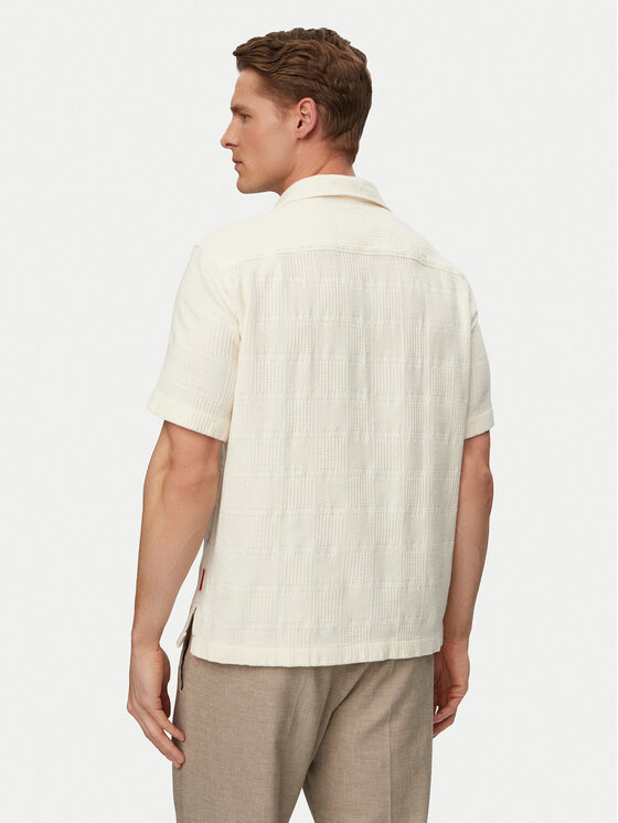 JOOP! Jeans JOOP! Jeans Hemd Hanau 30102527 Creme Regular Fit