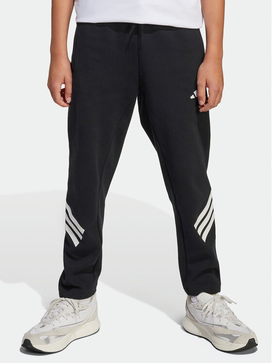 adidas adidas Спортивні штани Future Icons 3-Stripes JJ4808 Чорний Regular Fit