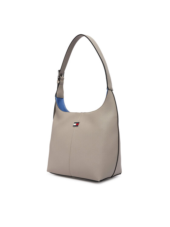 Tommy Jeans Tommy Jeans Handtasche Tjw City Bucket AW0AW19062 Hellbeige