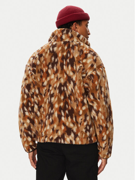 Napapijri Napapijri Fleece T-Fleeve Fz NP0A8AO4 Καφέ Regular Fit