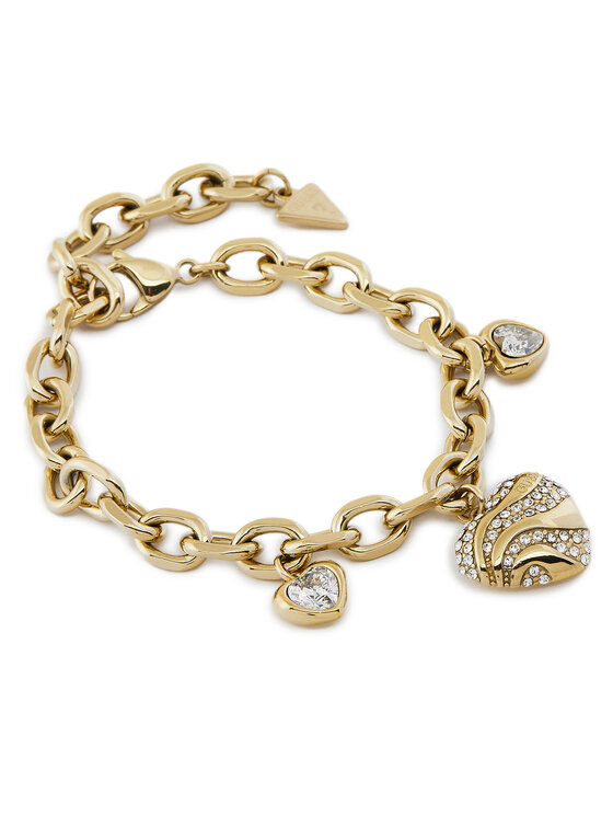 Guess Guess Комплект гривна и обеци JUBS04 691JW Златист