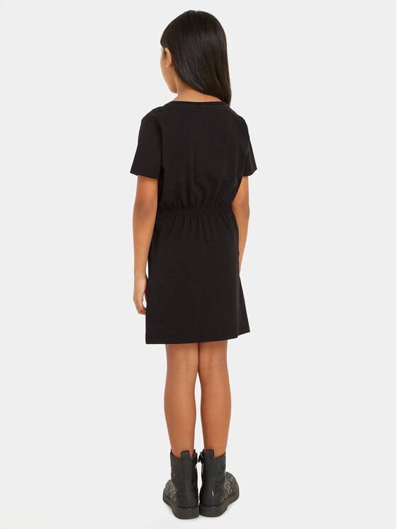 Calvin Klein Jeans Calvin Klein Jeans Rochie de zi Monogram IG0IG02473 Negru Regular Fit