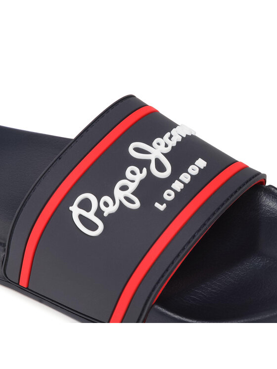 Pepe Jeans Pepe Jeans Παντόφλες Slider Basic 0.2 PMS70091 Σκούρο μπλε