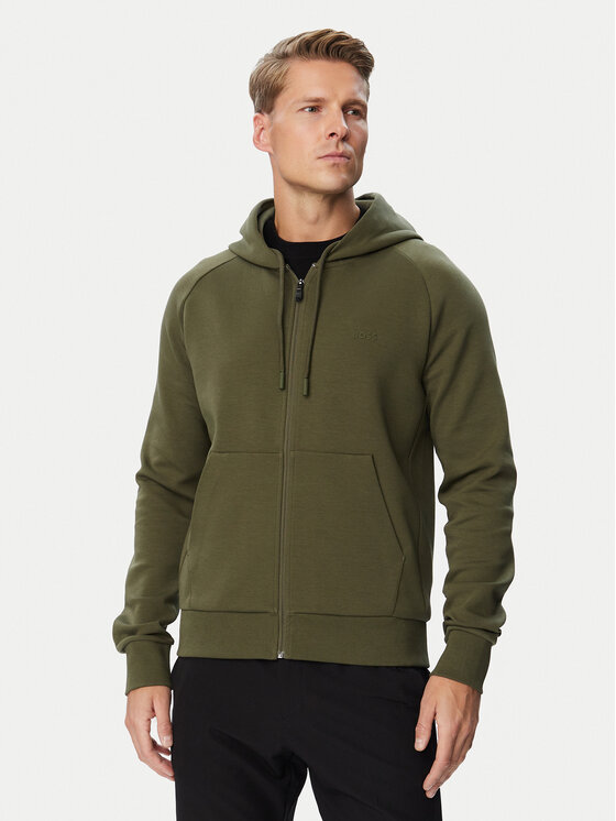BOSS BOSS Суитшърт Saggy 50565305 Каки Regular Fit