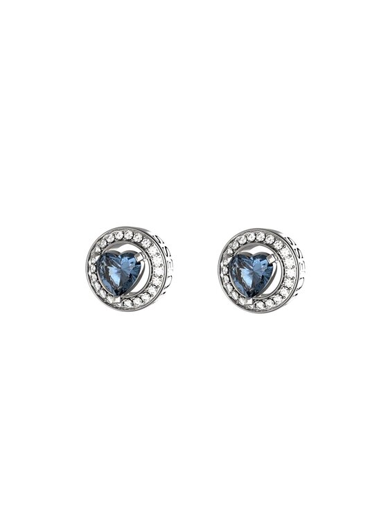 Guess Guess Kolczyki JUBE04669JWRHLST/U Srebrny