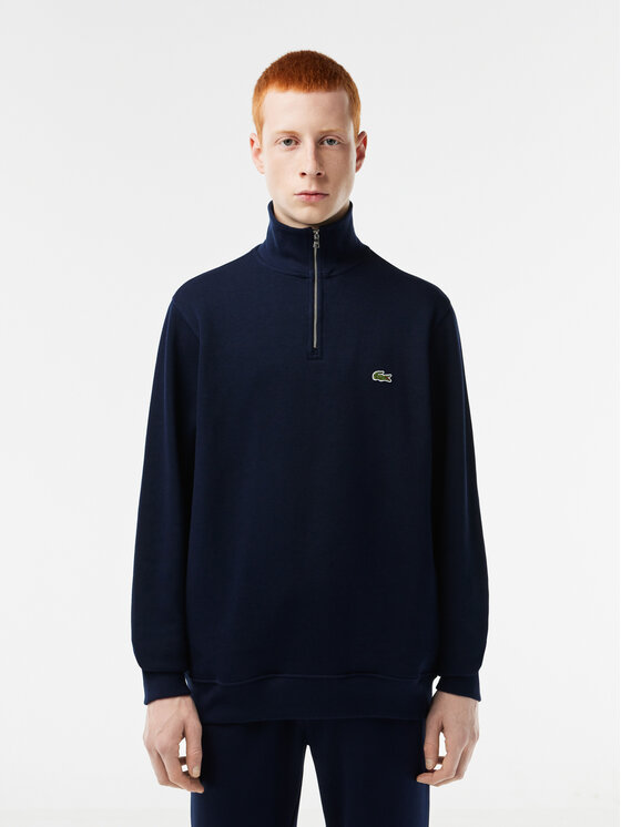 Lacoste Bluză SH1927 Bleumarin Classic Fit
