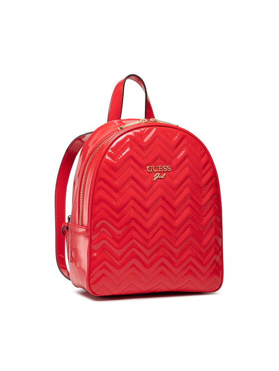 Guess red mini backpack sale