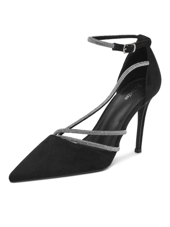 DeeZee DeeZee Pantofi cu toc subțire AJ-1932 Negru
