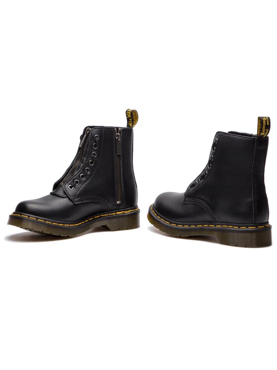 Dr. Martens Dr. Martens Αρβύλες 1460 Pascal Frnt Zip 23863001 Μαύρο