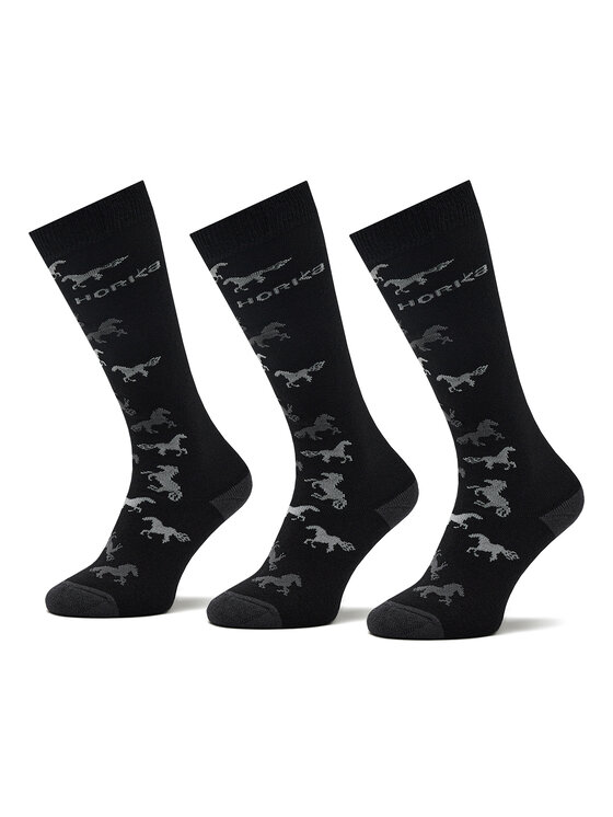 Șosete Înalte Unisex Horka Riding Socks 145450-0000-0203 Negru